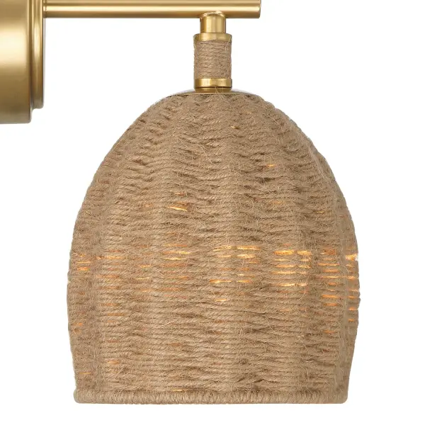 Jace 6" LED Sconce in Soft Gold - Image 5
