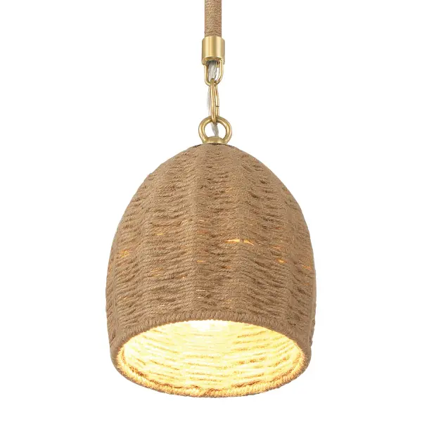 Jace 6" LED Pendant in Soft Gold - Image 5