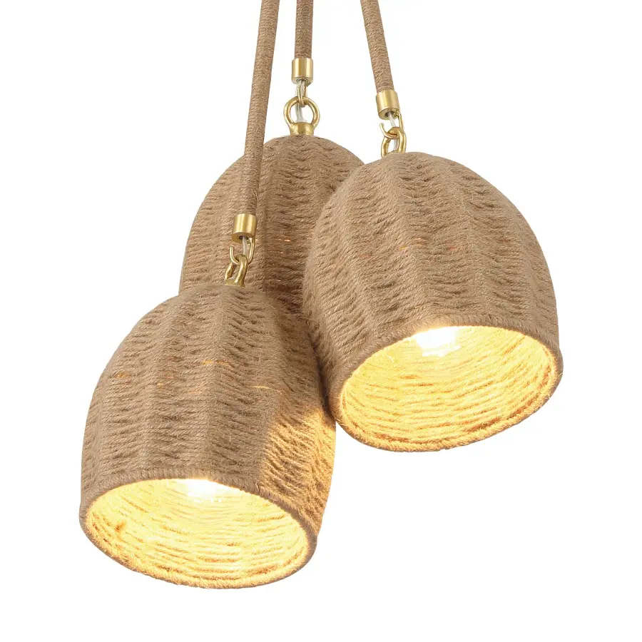 Jace 11" LED Pendant in Soft Gold - Image 5