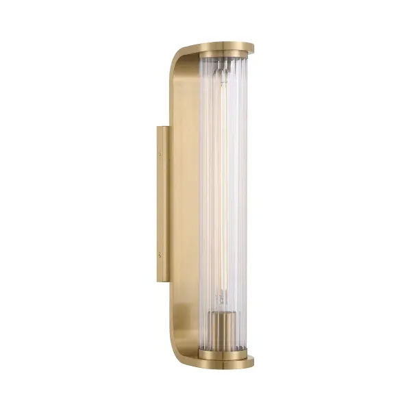 Jarvis 4.25" LED Sconce in Aged Brass - Image 1