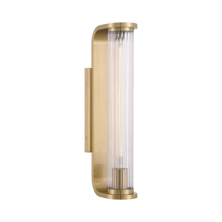 Jarvis 4.25" LED Sconce in Aged Brass - Image 1
