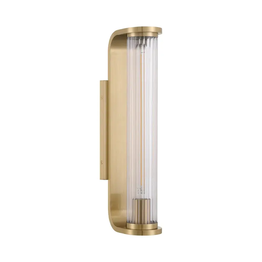 Jarvis 4.25" LED Sconce in Aged Brass - Image 2