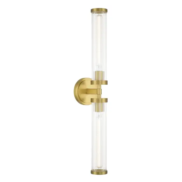 Jarvis 29" LED Sconce in Aged Brass - Image 1