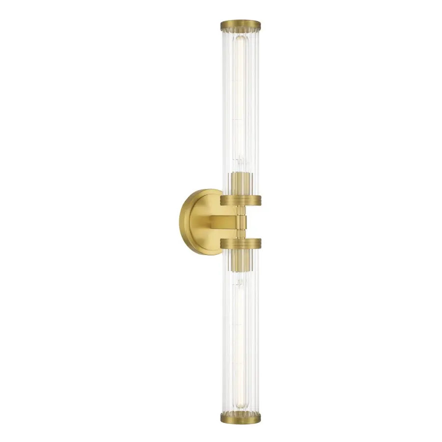 Jarvis 29" LED Sconce in Aged Brass - Image 1