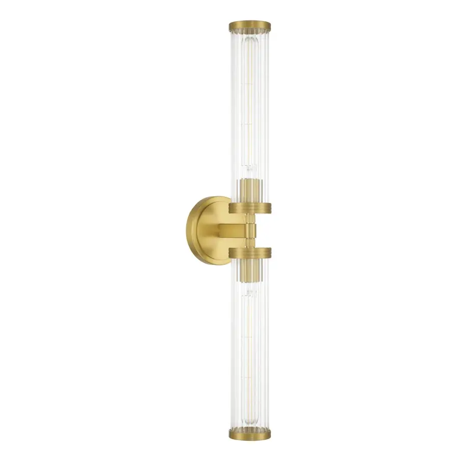 Jarvis 29" LED Sconce in Aged Brass - Image 2