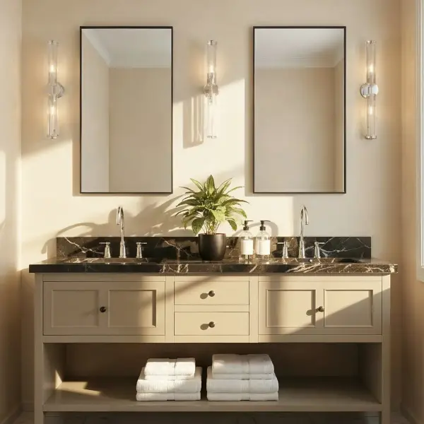 Jarvis 29" LED Sconce in Aged Brass - Image 14