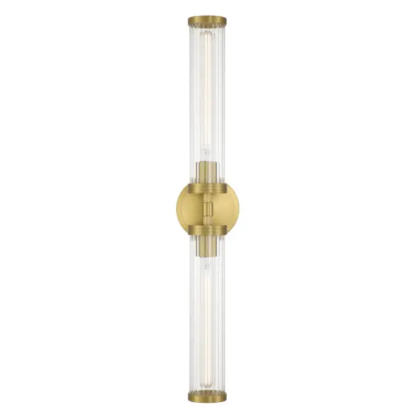 Jarvis 29" LED Sconce in Aged Brass - Image 3