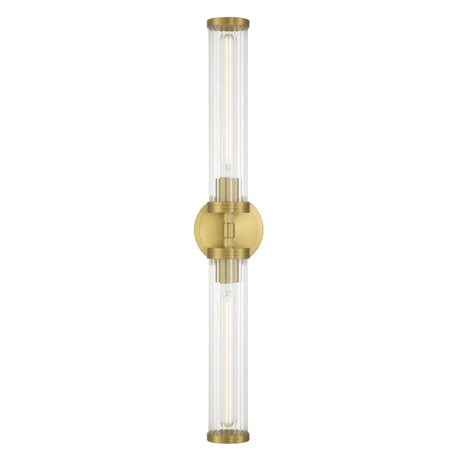 Jarvis 29" LED Sconce in Aged Brass - Image 3