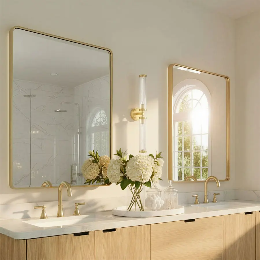 Jarvis 29" LED Sconce in Aged Brass - Image 6