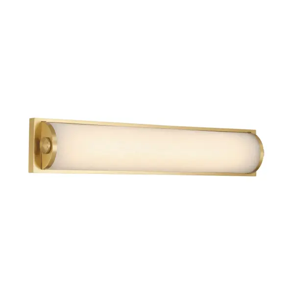 Jarvis 24.5" Integrated LED Sconce in Aged Brass - Image 1