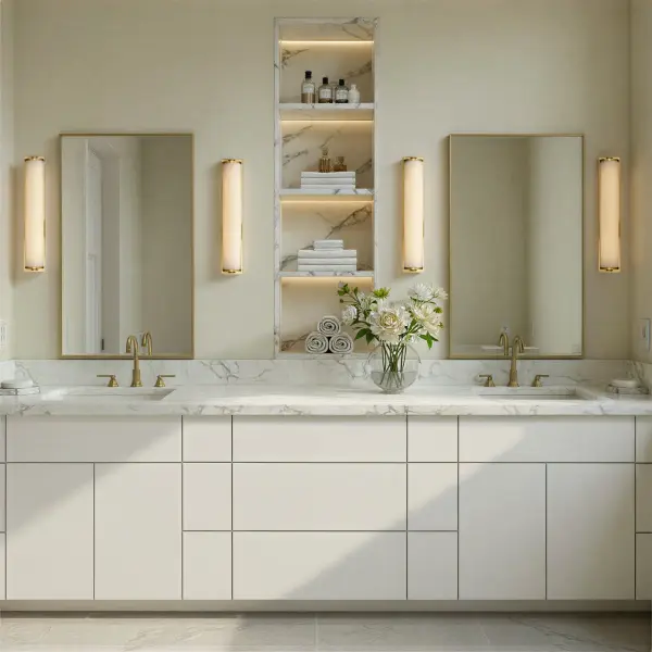 Jarvis 24.5" Integrated LED Sconce in Aged Brass - Image 6