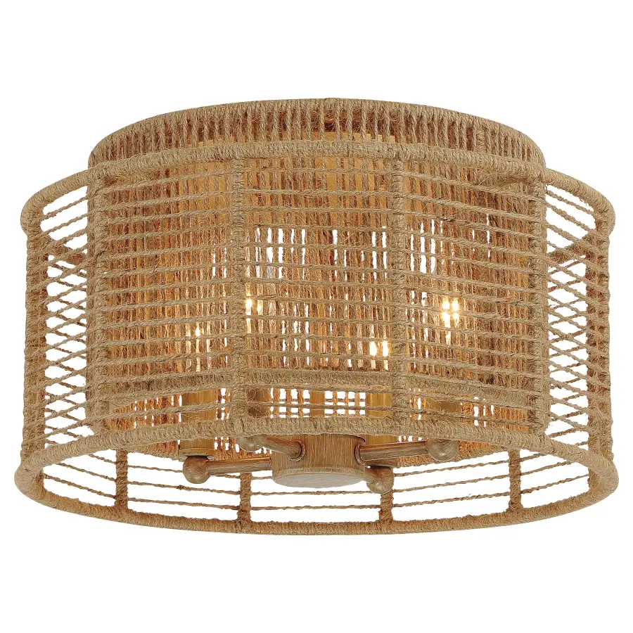 Jayna 15" Flush Mount - Image 1