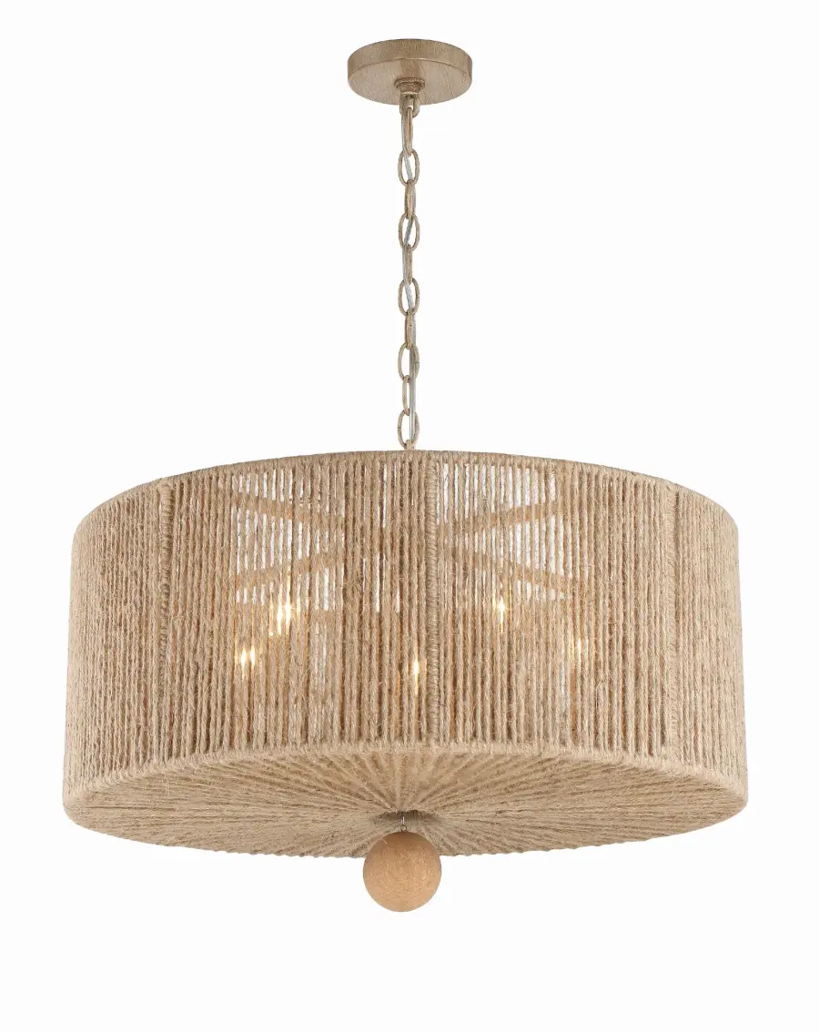 Jessa 24" Coastal Chandelier - Image 1