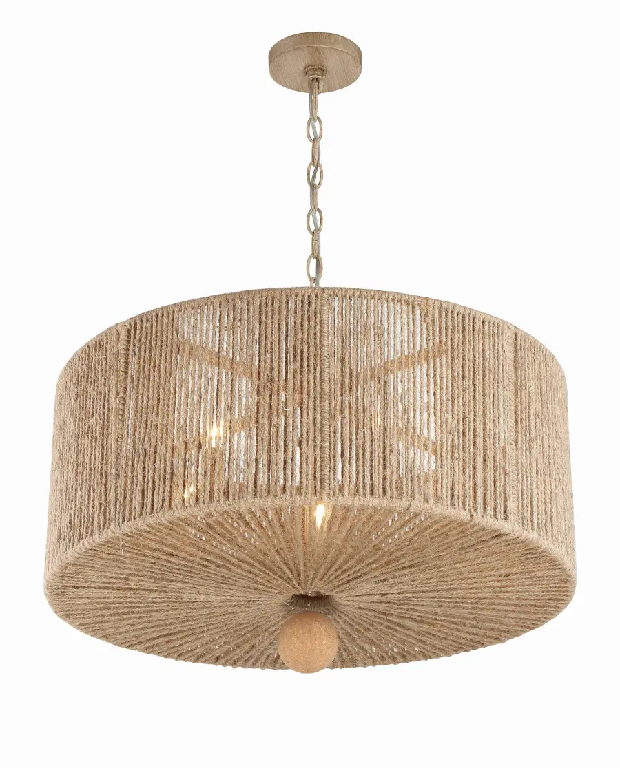 Jessa 24" Coastal Chandelier - Image 2