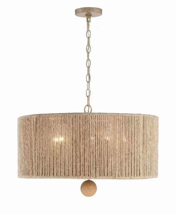 Jessa 24" Coastal Chandelier - Image 3
