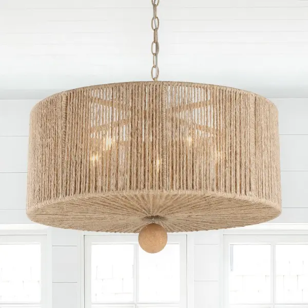 Jessa 24" Coastal Chandelier - Image 6