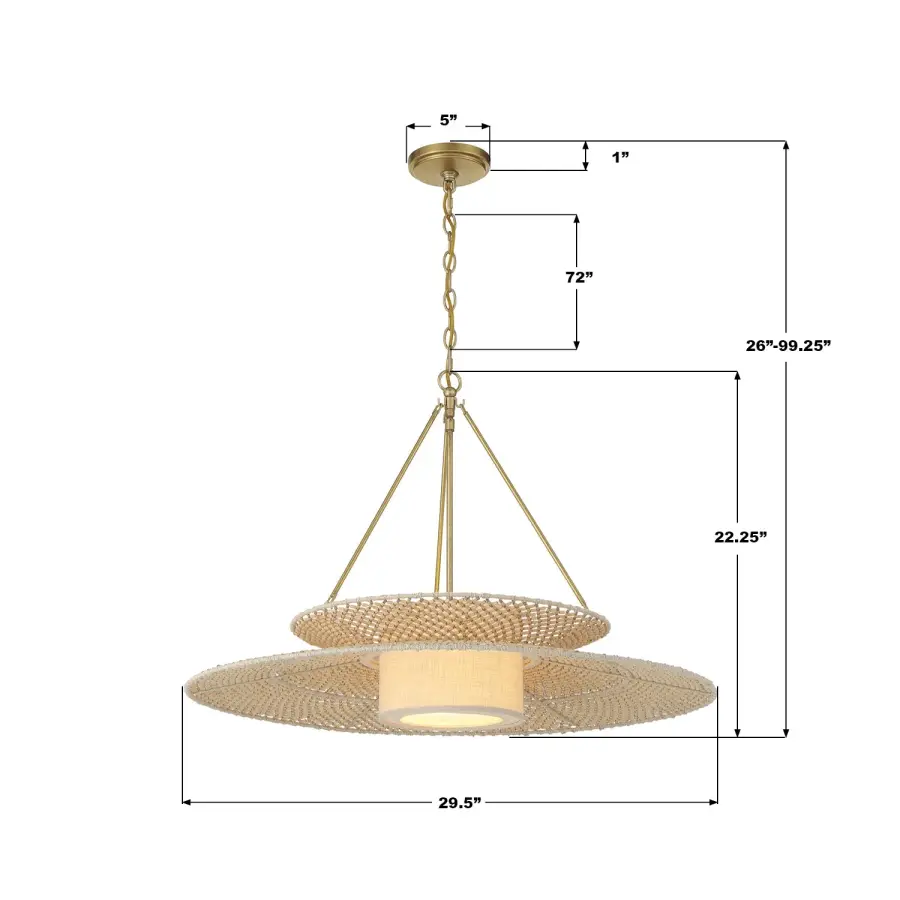 Janipher 29.5" Chandelier - Image 7