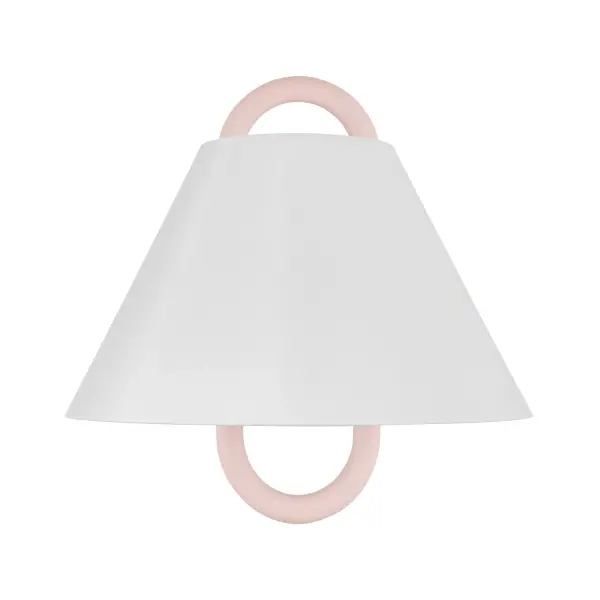 Jojo 11.75" Wall Sconce in Vibrant Gold with Blush Shade - Image 16