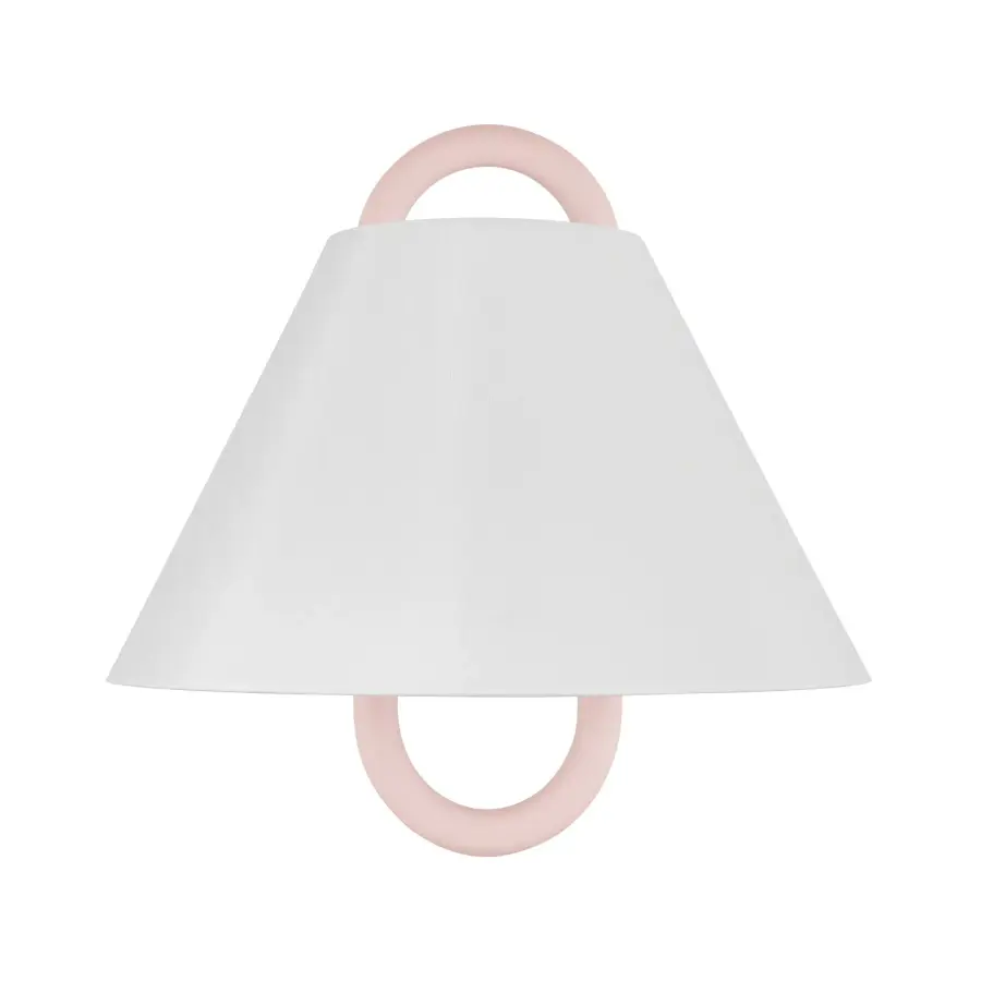 Jojo 11.75" Wall Sconce in Vibrant Gold with Blush Shade - Image 16