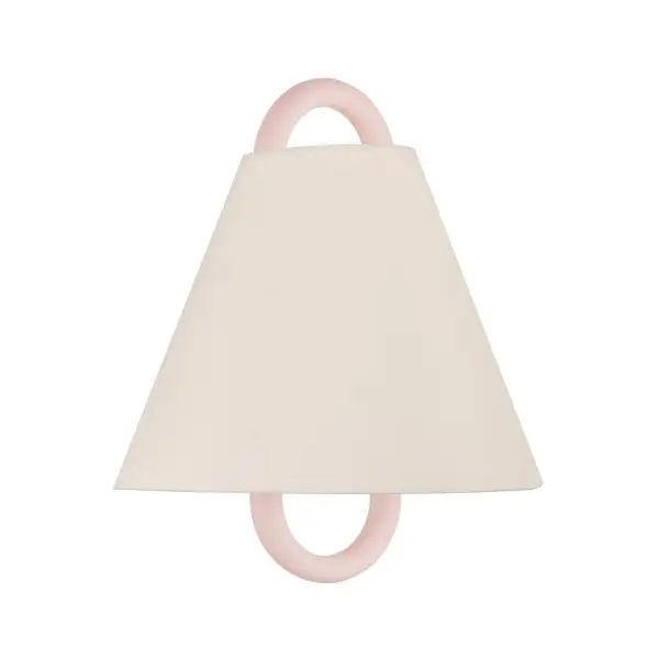 Jojo 11.75" Wall Sconce in Vibrant Gold with Blush Shade - Image 17