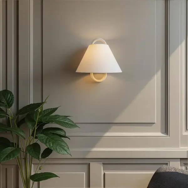 Jojo 11.75" Wall Sconce in Vibrant Gold with Blush Shade - Image 34