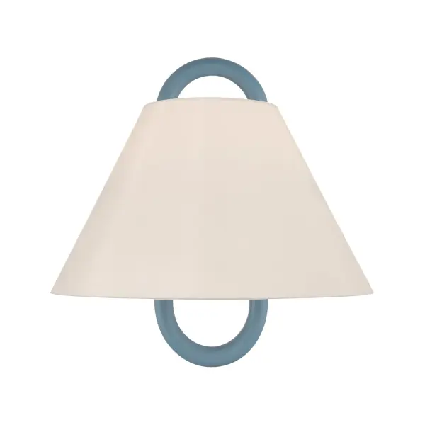 Jojo 11.75" Wall Sconce in Vibrant Gold with Blush Shade - Image 8