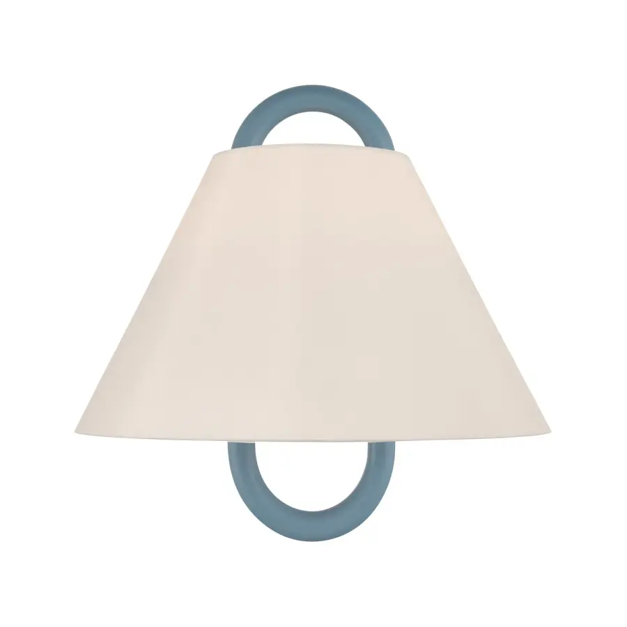 Jojo 11.75" Wall Sconce in Vibrant Gold with Blush Shade - Image 8