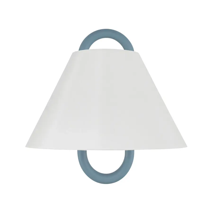 Jojo 11.75" Wall Sconce in Vibrant Gold with Blush Shade - Image 9