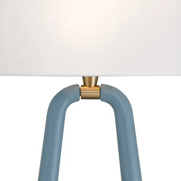 Jori 10" Wall Sconce in Aged Brass with Blush Shade - Image 12
