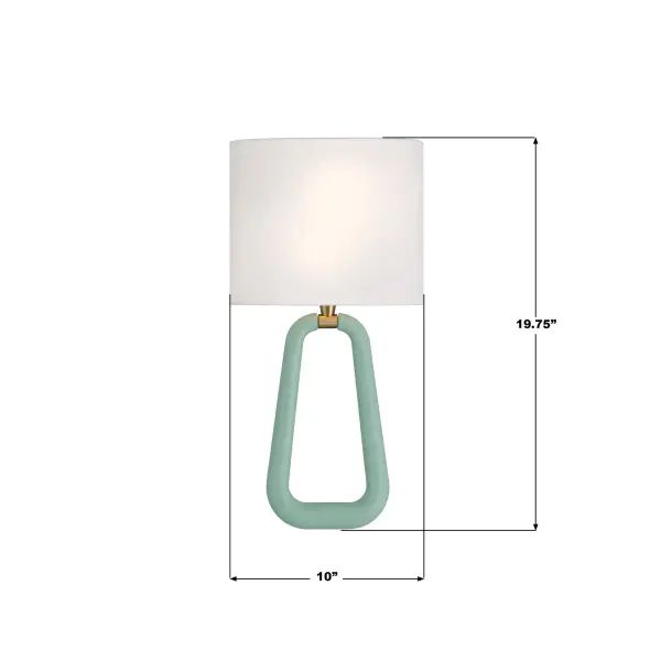 Jori 10" Wall Sconce in Aged Brass with Blush Shade - Image 20
