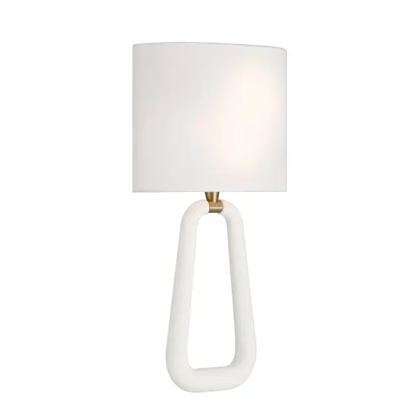 Jori 10" Wall Sconce in Aged Brass with Blush Shade - Image 30