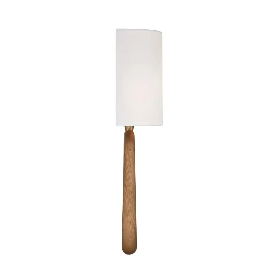 Jori 10" Wall Sconce in Aged Brass with Blush Shade - Image 4