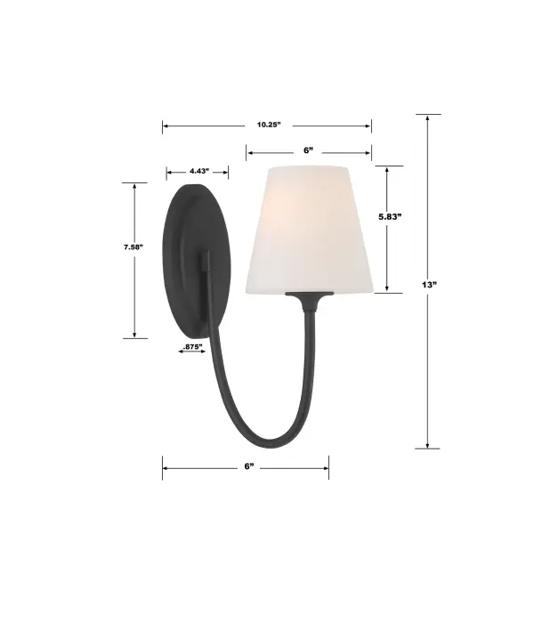 Juno 6" Wall Sconce - Image 17
