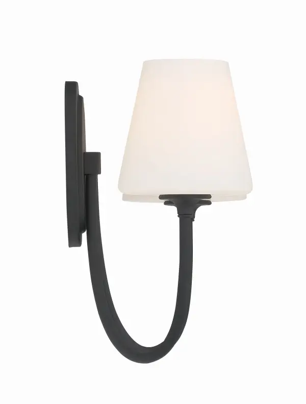 Juno 15" Black Forged Sconce - Image 11