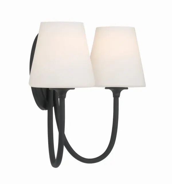 Juno 15" Black Forged Sconce - Image 12