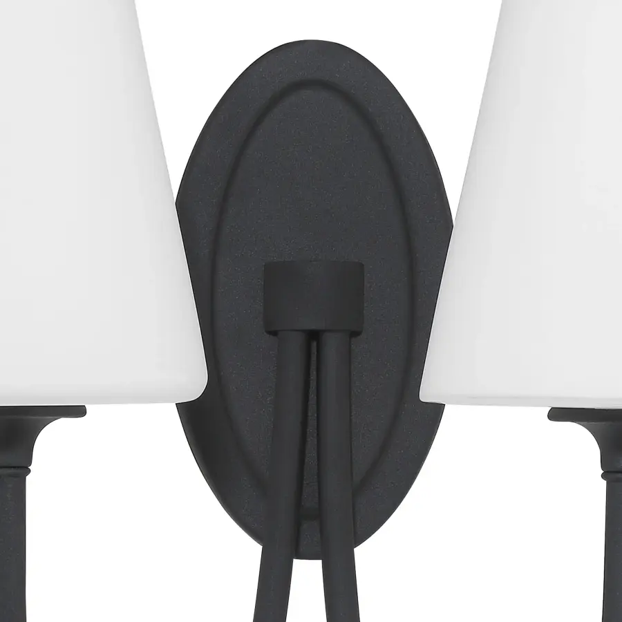 Juno 15" Black Forged Sconce - Image 14