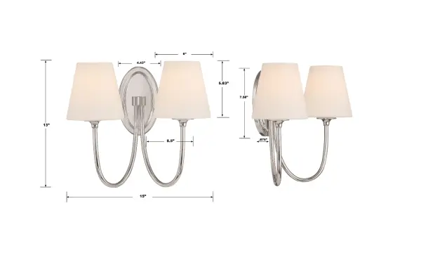 Juno 15" Black Forged Sconce - Image 25