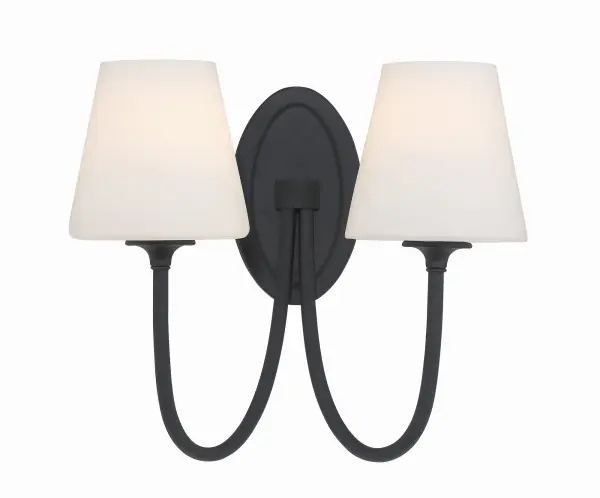 Juno 15" Black Forged Sconce - Image 9