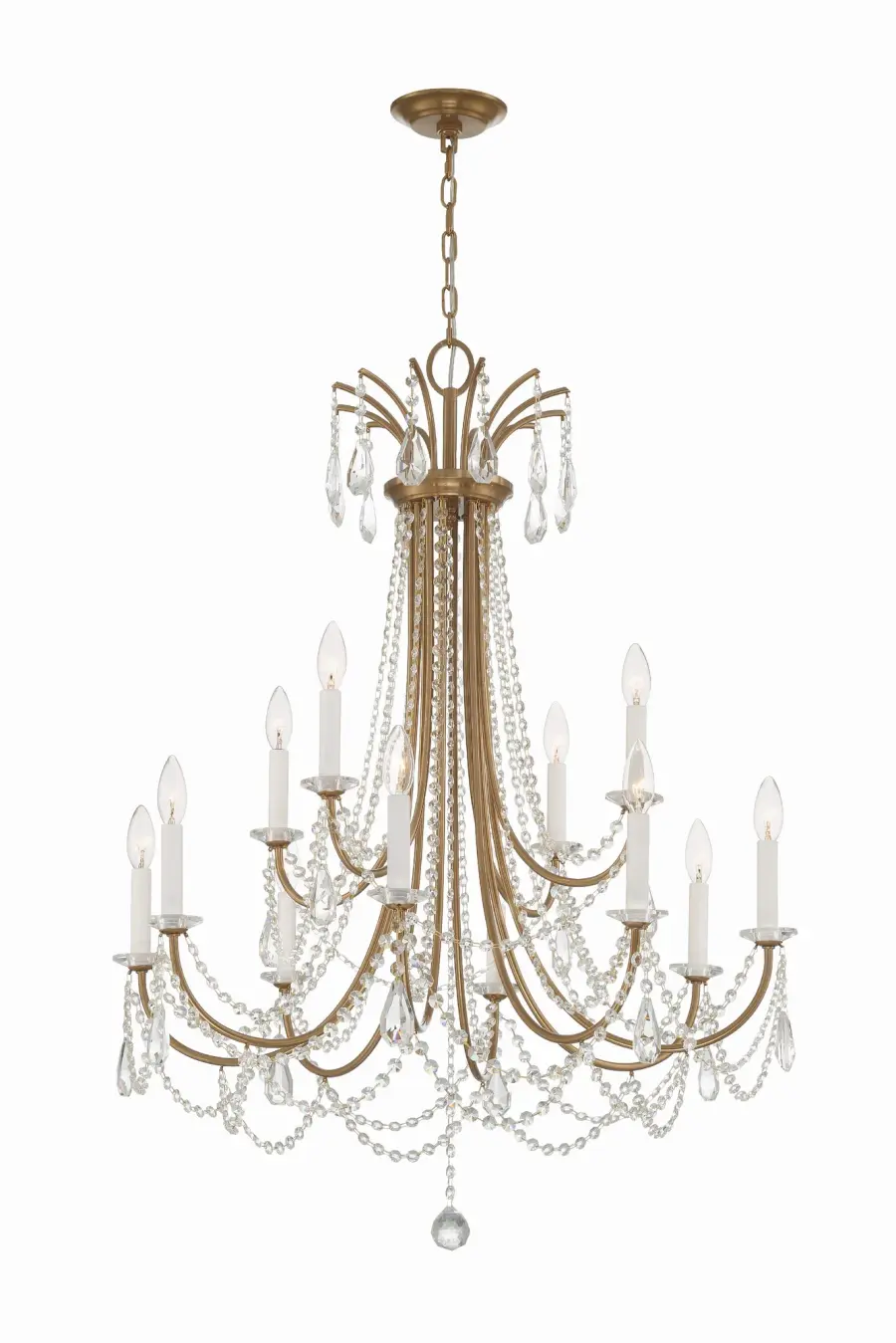 Karrington 30" Crystal Chandelier - Image 1