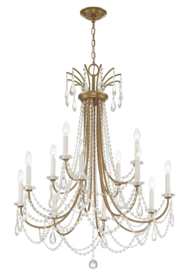 Karrington 30" Crystal Chandelier - Image 2