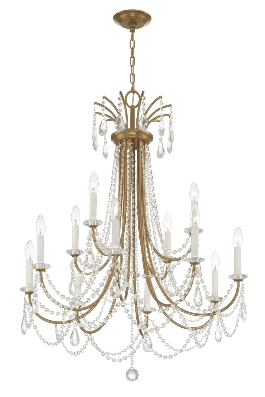 Karrington 30" Crystal Chandelier - Image 2