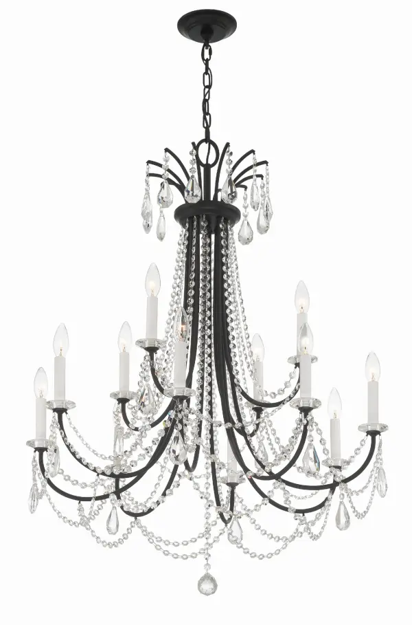 Karrington 30" Crystal Chandelier - Image 11