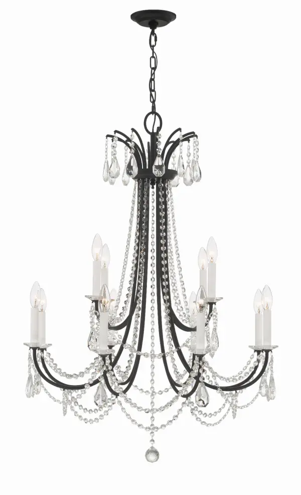 Karrington 30" Crystal Chandelier - Image 13