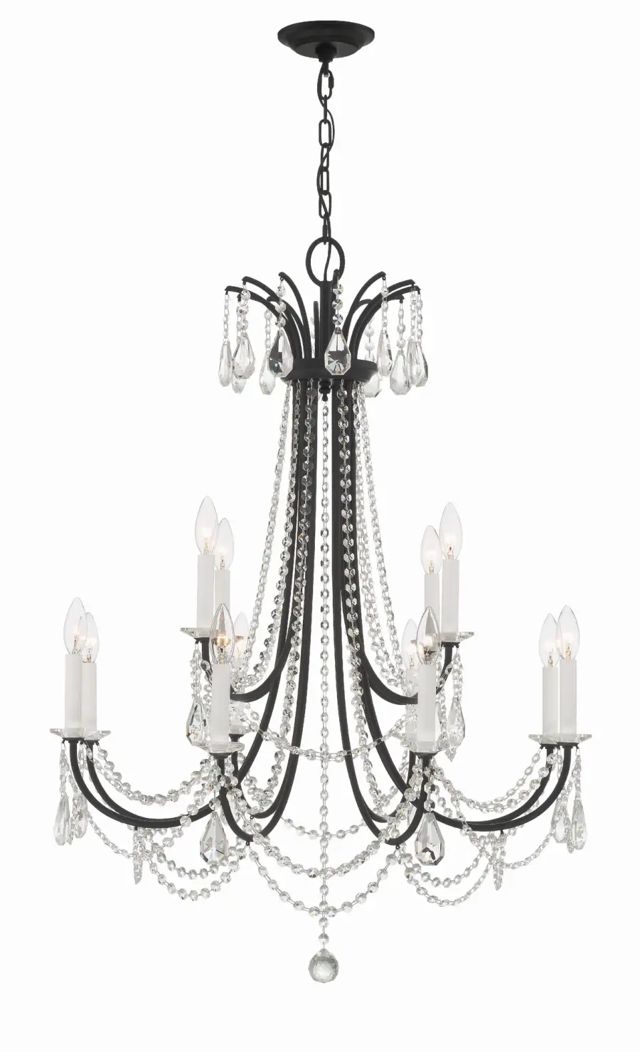 Karrington 30" Crystal Chandelier - Image 13