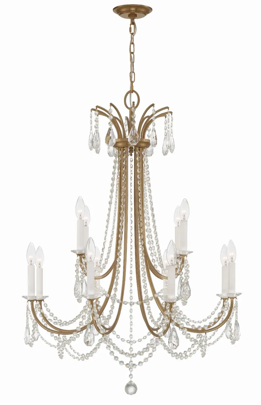Karrington 30" Crystal Chandelier - Image 4