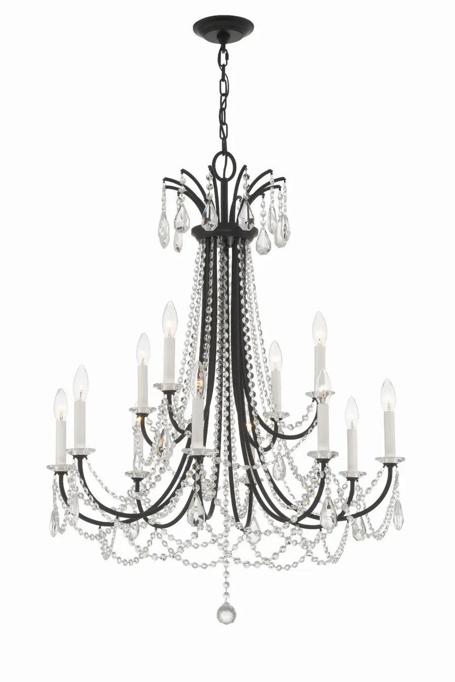 Karrington 30" Crystal Chandelier - Image 10