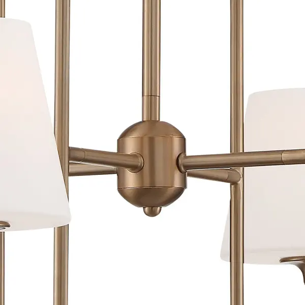 Keenan 28" Chandelier in Black Forged - Image 2