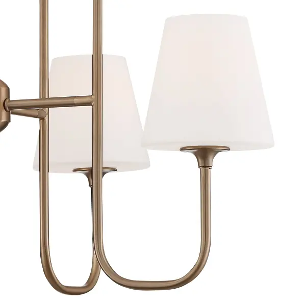 Keenan 28" Chandelier in Black Forged - Image 3