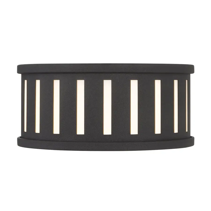 Kendal 9.5" Flush Mount in Black Forged - Image 11