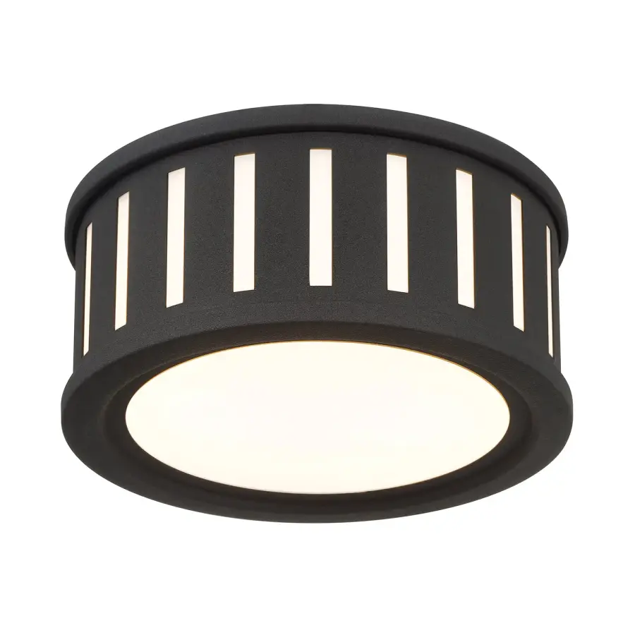 Kendal 9.5" Flush Mount in Black Forged - Image 12
